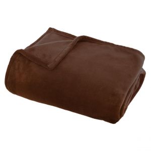 Plaid flanelle Ollis - marron tonka