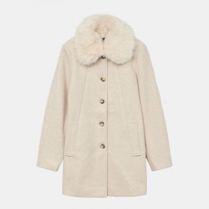 Vero Moda Vmautumn Cozy Jacket GA Boo Veste, Cr&egrave;me, L Femmes