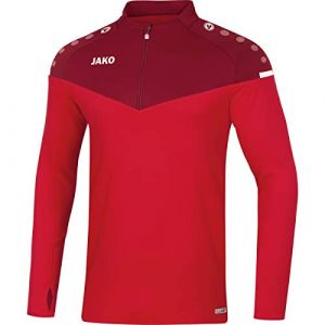 Jako Champ 2.0 Haut zippé pour Homme Rouge/Bordeaux, S