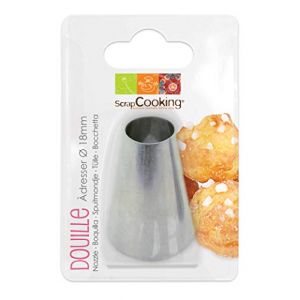 Scrapcooking Douille &agrave; p&acirc;tisserie inox 18 mm
