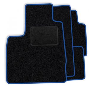 Ensemble de tapis en velours pour BMW Série 3 E93 Cabrio X-drive 2007-2013 - finition bleue
