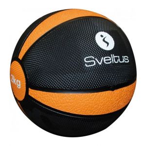 Sveltus Médecine-ball 2 kg noir/orange