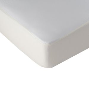 Linandelle Al&egrave;se prot&egrave;ge matelas lit double en polyur&eacute;thane blanc 80x200 cm