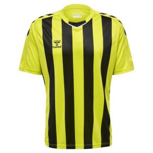 Image de Hummel T-shirt à Manches Courtes Core Xk Striped XL Lime Popsicle / Black