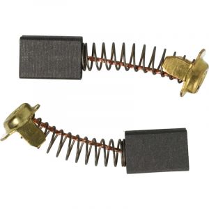 Vhbw 2x balais de charbon 17 x 11 x 7 mm compatible avec Hitachi / Hikoki h 25PV scie circulaire, marteau burineur