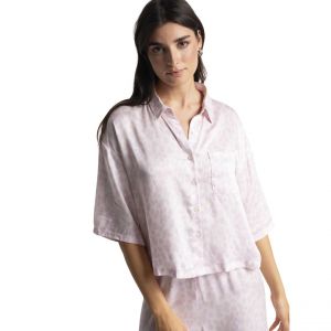 Passionata Chloé - Haut de pyjama manches trois quart rose