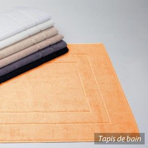 Linnea Tapis de bain 60x100 cm FLAIR Orange Mangue 1500 g/m2