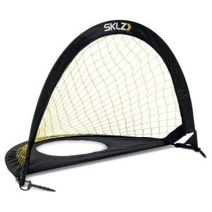 SKLZ But de football à double fonction cage et cible de tir, se range et se transporte facilement, 183cmx122cm