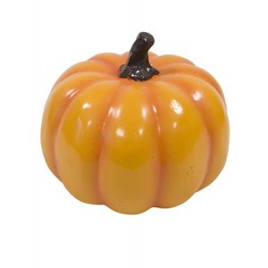 Image de Citrouille en résine 11 cm Orange