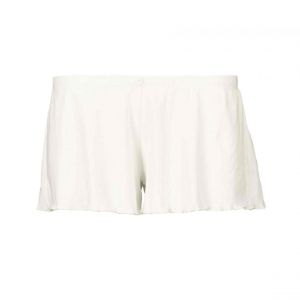 Cache Coeur Short de grossesse taille basse - Blanc - Couleur Blanc - Taille XXL