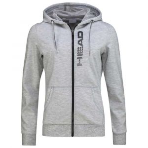 Head Racket Sweat Avec Fermeture Club Greta S Grey Melange