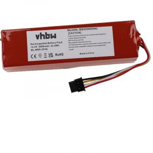 Vhbw Batterie compatible avec Xiaowa E35 E352-00, E20 E202-00, E25 E252-00, C10 C102-00 robot électroménager (3000mAh, 14,4V, Li-ion)