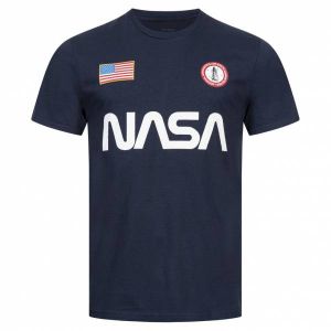 NASA Badge Hommes T-shirt TMMTS031NVY