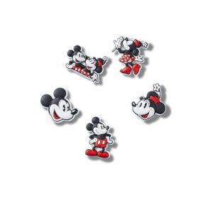 Crocs Lot de 5 breloques Mickey et Minnie en PVC pour chaussures, multicolore, taille unique, multicolore, Taille unique