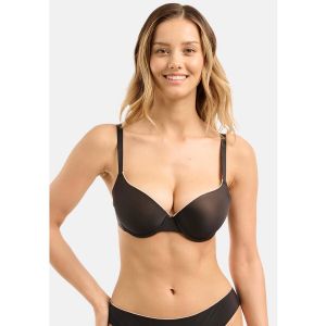 Sans Complexe Soutien-Gorge Corbeille Coques Armatures Unseen Noir