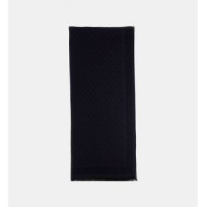 Guess Echarpe Tabata à motif monogrammé Bleu - Couleur Bleu - Taille Taille unique
