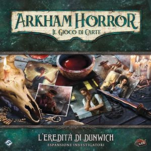 Asmod&eacute;e Arkham Horreur Le Jeu de Cartes: L'H&eacute;ritage de Dunwich, Expansion Enqu&ecirc;teurs, &Eacute;dition en Italien, 9672