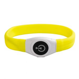 Collier pour chien lumineux avec USB en silicone Duvoplus Flash Maxi