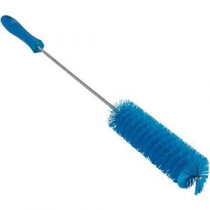 Vikan Brosse pour tuyaux d'hygiène - Fibres dures - Bleu