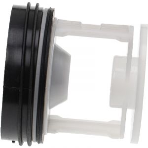 Vhbw Filtre à peluches compatible avec Bosch WFL2450NL/01, WFL2450GR/04 machine à laver sèche-linge - 6,2cm compatible avec Copreci pompe + joint
