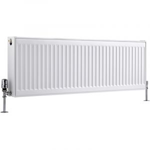 Hudson Reed Radiateur à panneaux Type 22 horizontal Eco 40 cm x 120 cm x 10,3 cm 1387 Watts