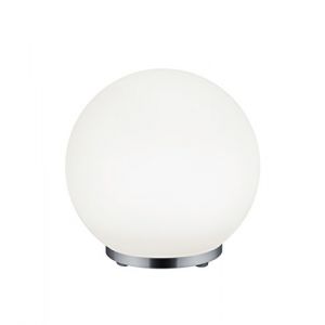 Reality Leuchten Lampe à poser Reality George LED Chrome, 1 lumière - Moderne - Intérieur - GEORGE - Délai de livraison moyen: 6 à 10 jours ouvrés. Port gratuit France métropolitaine et Belgique dès 100 €.