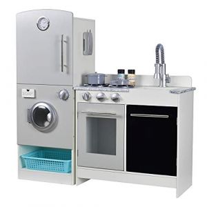 Teamson WOOMAX - Cuisine modulaire en bois moderne