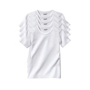 Vertbaudet Lot de 4 T-Shirts gar&ccedil;on Blanc 12 A