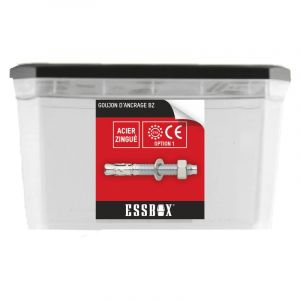 Image de Scell-it Goujon ESSBOX ancrage - M10 mm x 120 mm - Boite de 25 - EX-92051110120