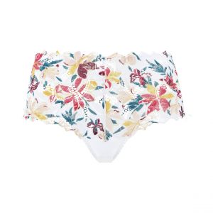 Sans Complexe Culotte - Blanc - Florale