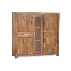 Buffet 145x42 Palissandre laqu&eacute; Life honey metro life 107 - brun