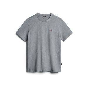 Napapijri T-shirt Salis manche courte gris rouge - S