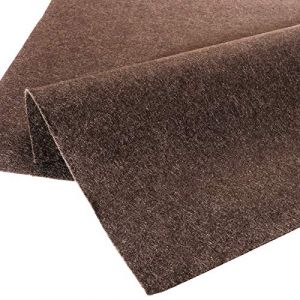 Toile de paillage &eacute;cologique 1,00 m x 50,00 m - 50 m&sup2; - 155 g/m&sup2; - marron - en rouleau