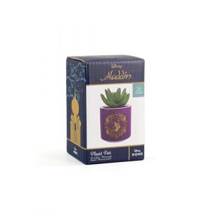 HMB Disney Pot de Fleurs en grès, Violet, 150 ML