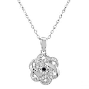 Collier Femme So Charm - BD2034-ARGENT-COLLIER-DIAMANT - Collier Mode Argent&eacute;