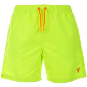 Guess Short Short de bain homme jaune fluo - F4GT03WG282-FLYL