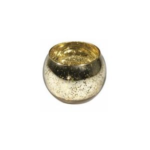 Chaks 0514 - 6 bougeoirs boule effet métal