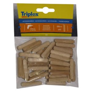 Image de Tivoly XT60634000883 - Tourillons bois 6x30mm