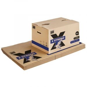 Cartons d&eacute;m&eacute;nagement X-STRONG 96L (60 x 40 x 40 cm) - 40KG charge max