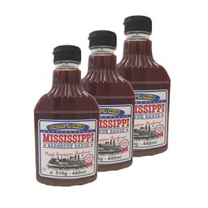 Lot 3x Sauce barbecue - flacon 510g