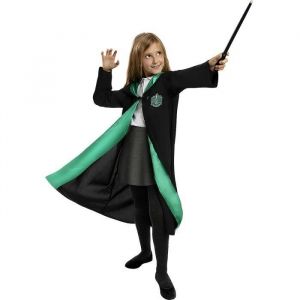 Funidelia | Déguisement Serpentard Harry Potter Officielle pour Fille et garçon Taille 5-6 Ans Poudlard, Magiciens, Films et Cinéma, Hogwarts - Multicolore (Funidelia FR-BE-LU, neuf)