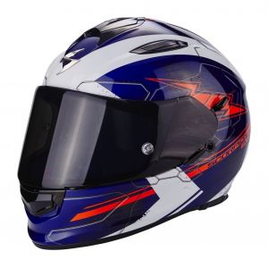 Image de Scorpion Casque intégral EXO-510 AIR CROSS bleu/blanc/rouge - L