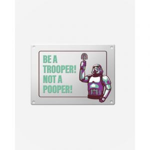 Articles De Décoration de Original Stormtrooper - Storm Pooper - pour Unisexe - blanc