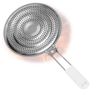 Basetbl - Plaque de Mijotage de garde de flamme de réducteur de diffuseur de chaleur,pour les cuisinières électriques et à gaz