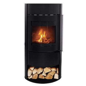 Interstoves POÊLE À BOIS MONICA 8 BÛCHES 50CM - Noir