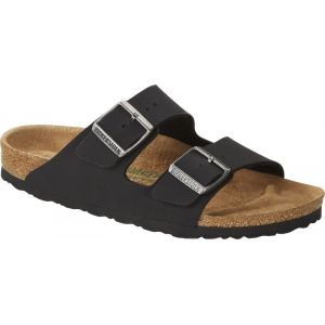 Birkenstock Arizona Black Bikibuc Earthy Vegan Mules EU(36)