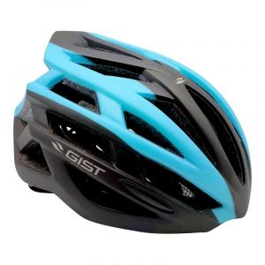 Casque vélo adulte Gist E bike Planet noir et bleu 52 58