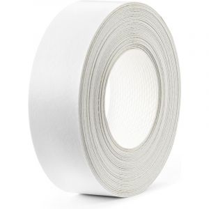 Cyclingcolors 1x Bande de Chant Thermocollant 21mm x 5m Epaisseur 0,50mm Mélaminé Facile à Appliquer Bricolage Étagère Meuble Panneau Bois Durable, blanc