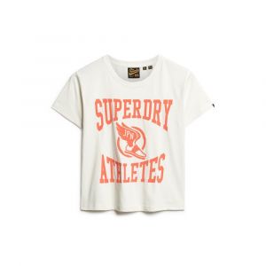 Superdry T-shirt ajusté floqué femme Varsity
