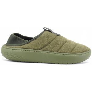 Crocs Pantoufles Classic Sueded Moc vert kaki - 38-39